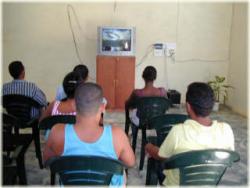 Students Are Main Public in Community Video Rooms of Las Tunas, Cuba